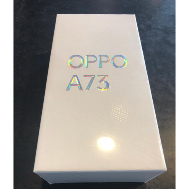 新品未開封！！ OPPO A73 ネイビーブルースマートフォン
