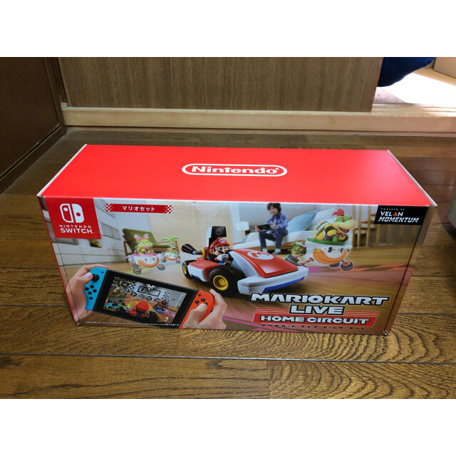 Nintendo Switch(ニンテンドースイッチ)のマリオカート ライブ ホームサーキット 新品 未開封 エンタメ/ホビーのゲームソフト/ゲーム機本体(家庭用ゲームソフト)の商品写真