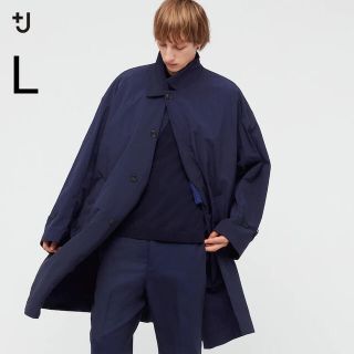 ユニクロ(UNIQLO)のユニクロ＋J オーバーサイズステンカラーコート(ステンカラーコート)