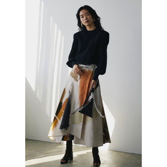 します】 Ameri VINTAGE - 新品 LOUISE ART SKIRT Sサイズの通販 by ...