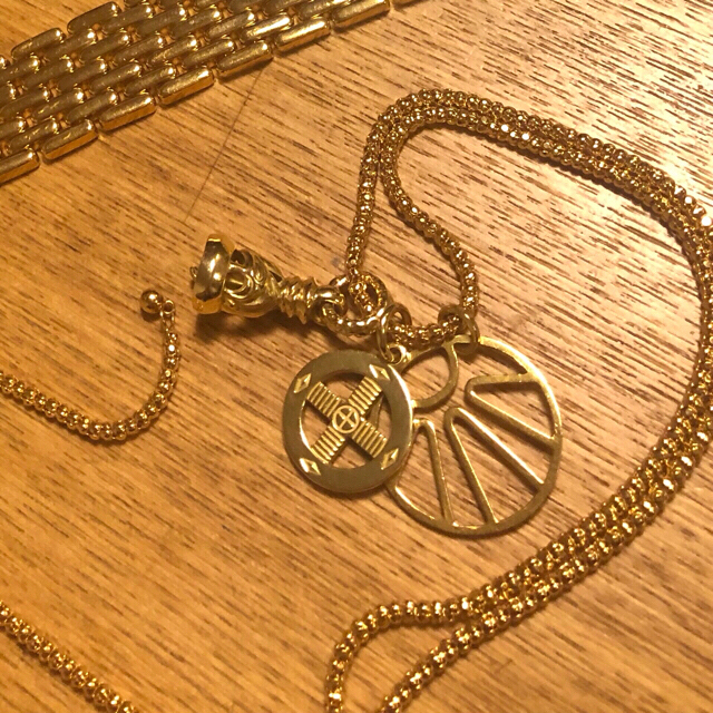 goro's(ゴローズ)の18KYG NECKLACE ＋ TOP 3点SET メンズのアクセサリー(ネックレス)の商品写真