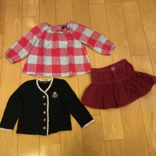 ベビーギャップ(babyGAP)のこども服　80cm 3枚セット(その他)