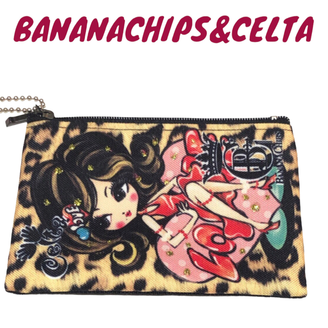 BANANA CHIPS(バナナチップス)のB1 BANANACHIPS&CELTA ポーチ キッズ/ベビー/マタニティのこども用ファッション小物(その他)の商品写真