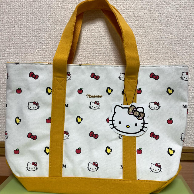 【新品】nina mew ハローキティ　モノグラム　トートバッグ