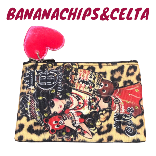 BANANA CHIPS(バナナチップス)のB1 BANANACHIPS&CELTA ポーチ キッズ/ベビー/マタニティのこども用ファッション小物(その他)の商品写真