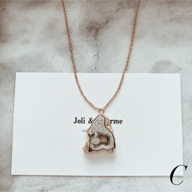 eimy istoire(エイミーイストワール)のhandmade 天然石×gold necklace ハンドメイドのアクセサリー(ネックレス)の商品写真