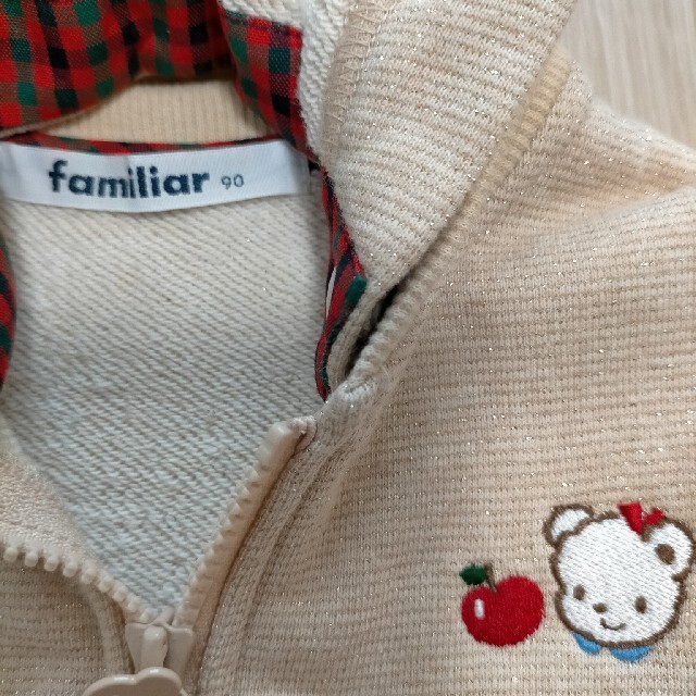 familiar(ファミリア)のFamiliar　ジャケットサイズ90 キッズ/ベビー/マタニティのキッズ服女の子用(90cm~)(ジャケット/上着)の商品写真