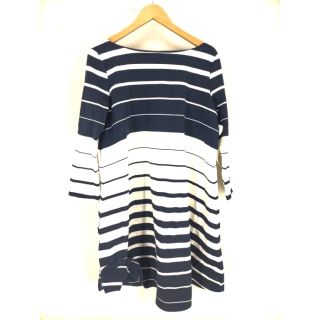 プチバトー(PETIT BATEAU)のPETIT BATEAU（プチバトー） ボーダーワンピース レディース(その他)