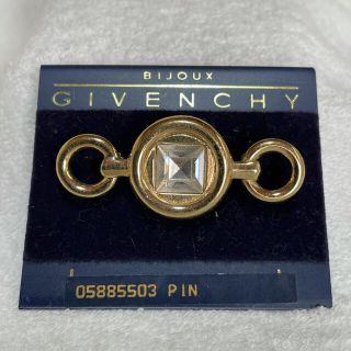 ジバンシィ(GIVENCHY)のGIVENCHY ブローチ　レトロアクセサリー　ヴィンテージ(ブローチ/コサージュ)