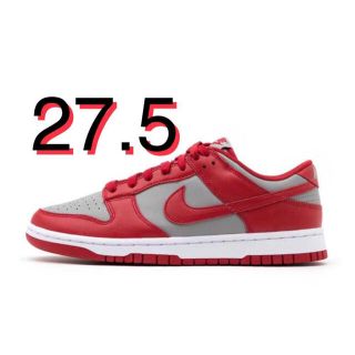 ナイキ(NIKE)の【NIKE】DUNK LOW MEDIUM GREY(UNLV) 27.5cm(スニーカー)