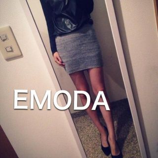 エモダ(EMODA)の送料込  ニット ペンシルスカート(ミニスカート)