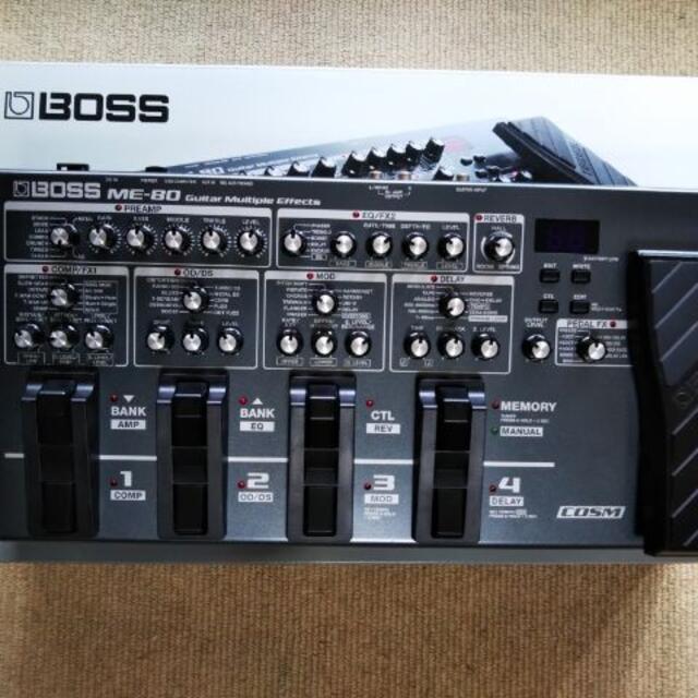 BOSS ME-80　※数時間お試し使用した新同品