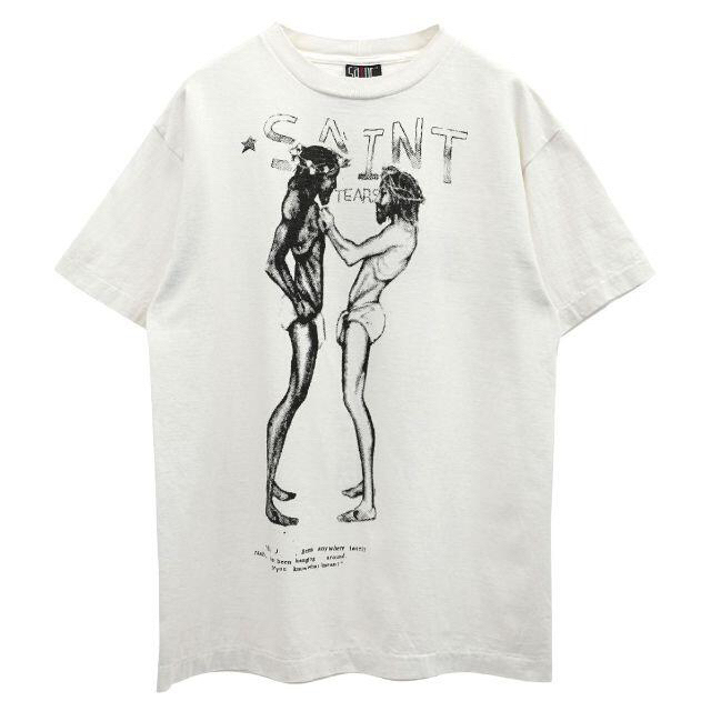 SAINT MICHAEL DENIMTEARS SS TEE L 新品