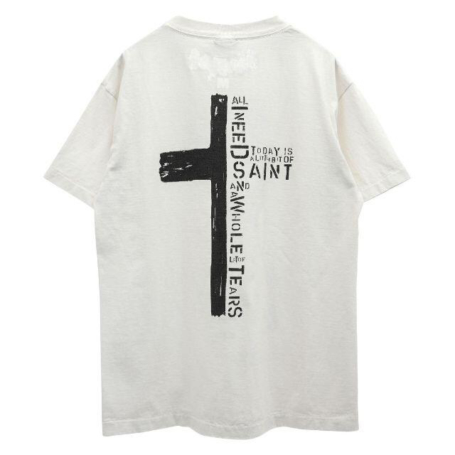 SAINT MICHAEL DENIM TEARS SS TEE　Tシャツ　L メンズのトップス(Tシャツ/カットソー(半袖/袖なし))の商品写真