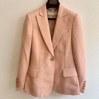 ステラマッカートニー(Stella McCartney)の最終値下✨STELLA McCARTNEYピンクテーラードジャケット38(テーラードジャケット)