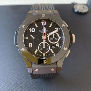 ウブロ(HUBLOT)の【良品】ウブロ　ビックバンブラックマジック(腕時計(アナログ))