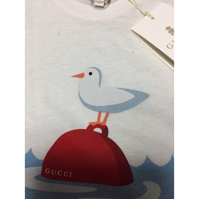 Gucci(グッチ)の【新品 未使用】グッチ GUCCI ベビー Tシャツ トップス 70/80/90 キッズ/ベビー/マタニティのキッズ服男の子用(90cm~)(Tシャツ/カットソー)の商品写真