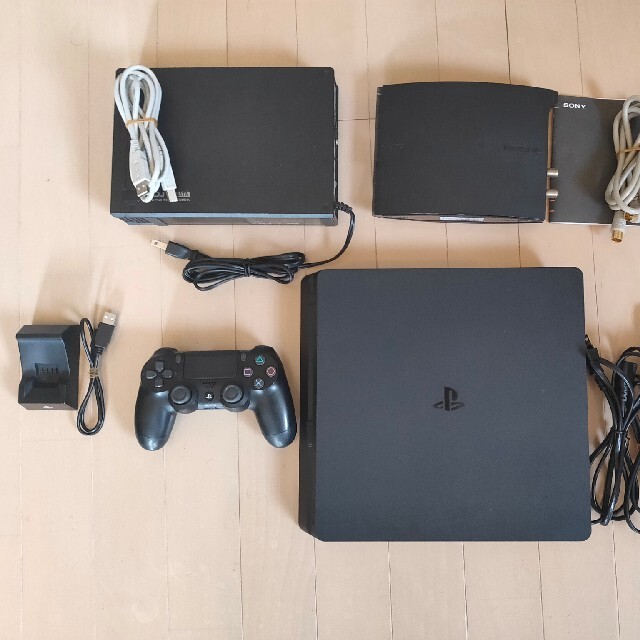 SONY PS4 slim CUH-2000A+nasne+外付HDD セット