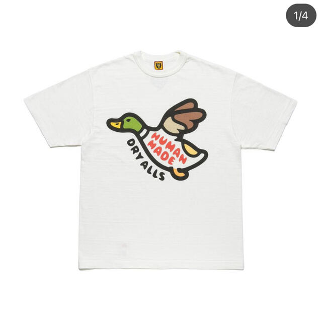 Human Made duck T-SHIRT 2101 XL