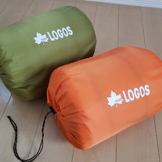 ロゴス(LOGOS)のロゴス 2in1 Wサイズ丸洗い寝袋 使用温度2℃　シュラフ　封筒形(寝袋/寝具)
