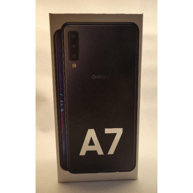 【美品】SAMSUNG Galaxy A7 ブラック SM-A750C