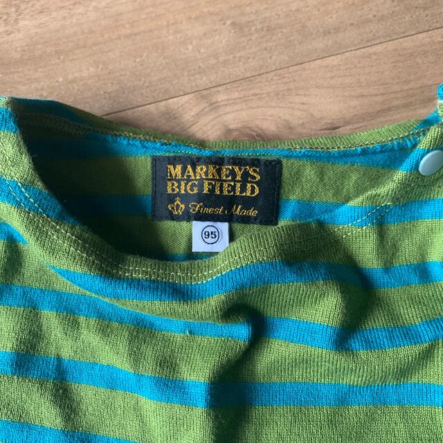 MARKEY'S(マーキーズ)のマーキーズ　ボーダーロンT キッズ/ベビー/マタニティのキッズ服男の子用(90cm~)(Tシャツ/カットソー)の商品写真