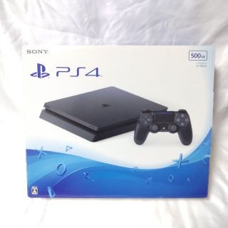 プレイステーション4(PlayStation4)のPS4 ジェットブラック 薄型 CUH-2000A500GBモデル(家庭用ゲーム機本体)