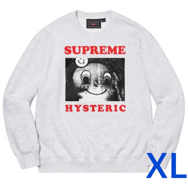 Supreme®/HYSTERIC GLAMOUR Crewneckashgrayサイズ