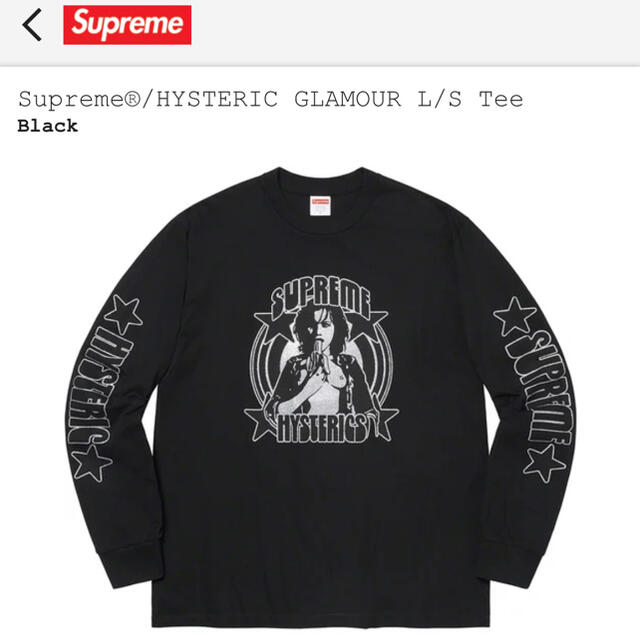 トップスHysteric Glamour L/S Tee　supreme