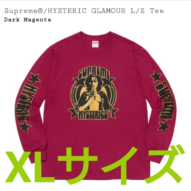 supreme × HYSTERIC GLAMOUR シャツ Lサイズ