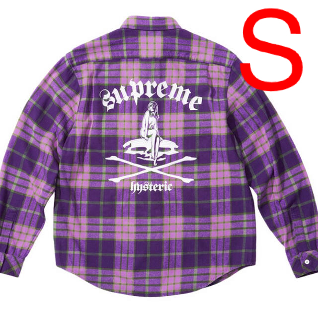 supreme hysteric glamour flannel shirt L