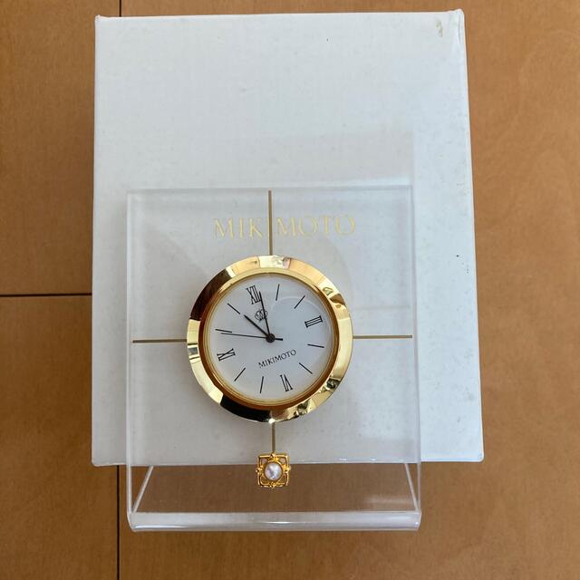 MIKIMOTO(ミキモト)のミキモト  時計 インテリア/住まい/日用品のインテリア小物(置時計)の商品写真