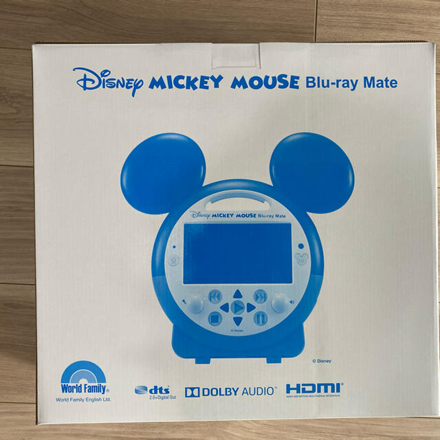 ランキング上位のプレゼント Disney ポータブルブルーレイDVDプレイヤー　ミッキーメイト DWE - ブルーレイプレイヤー