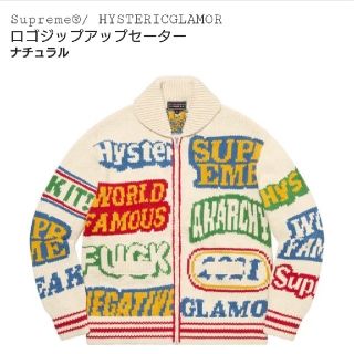 シュプリーム(Supreme)のSupreme / HYSTERIC GLAMOUR Logos(ニット/セーター)