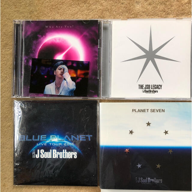 三代目 J Soul Brothers - THE JSB WORLD（DVD付）他、CD5枚セット