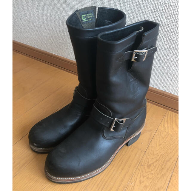 CHIPPEWA チペワ 27863 ENGINEERBOOTS エンジニア ロング ブーツ ブラック28センチワイズ