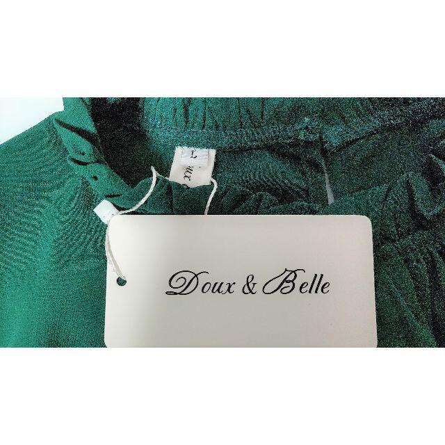 Doux Belle　ブラウス　シフォン　トップス　立ち襟　フリル レディースのトップス(シャツ/ブラウス(長袖/七分))の商品写真