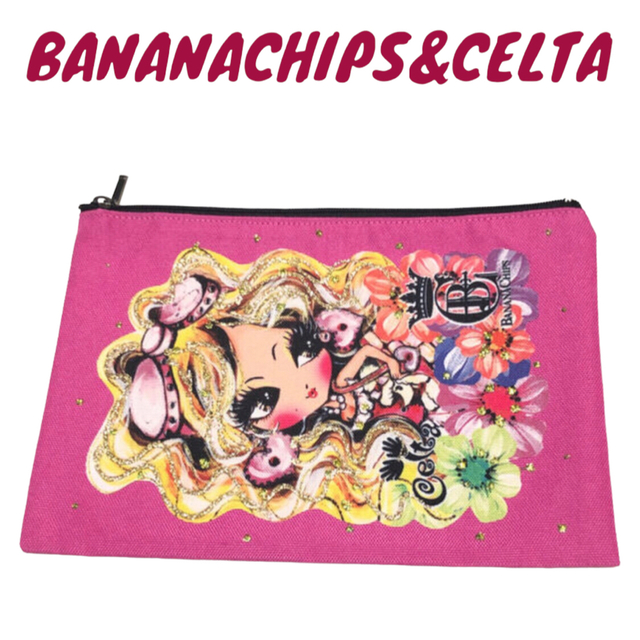 BANANA CHIPS(バナナチップス)のB1 BANANACHIPS&CELTA ポーチ キッズ/ベビー/マタニティのこども用ファッション小物(その他)の商品写真