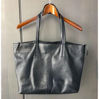 BARNEYS NEW YORK - 美品!レザートート / ネイビーの通販 by jj's