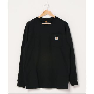 カーハート(carhartt)のCarhartt ロンT 長袖 ブラック M(Tシャツ/カットソー(七分/長袖))