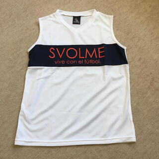 新品未使用　スボルメ  SVOLME Tシャツ  ノースリーブ  　ユニフォーム(Tシャツ/カットソー)