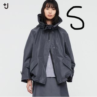 ユニクロ(UNIQLO)のユニクロ シルクブレンドオーバーサイズ パーカ j(パーカー)