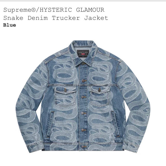 supreme HYSTERIC GLAMOUR DENIM JACKETGジャン/デニムジャケット