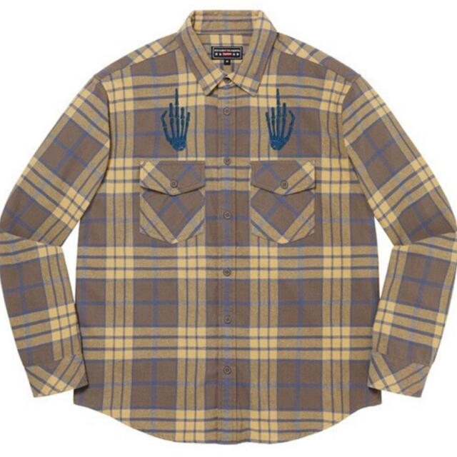 SUPREME HYS GLAMOUR Plaid Flannel shirt