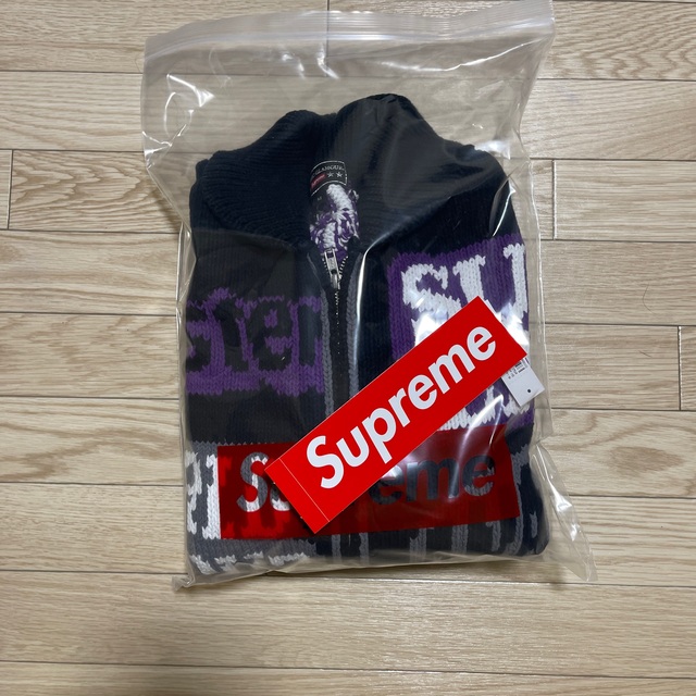 Supreme(シュプリーム)のSupreme HYSTERIC GLAMOUR ロゴジップアップ　セーター メンズのトップス(ニット/セーター)の商品写真