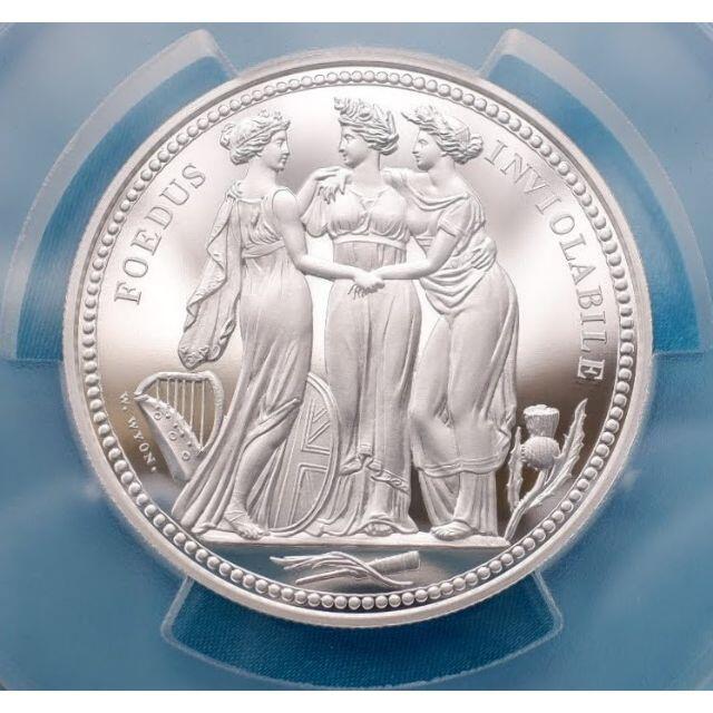 特価！2020年銀貨スリーグレイセス オルダニー2oz 5￡  PR70DCAM