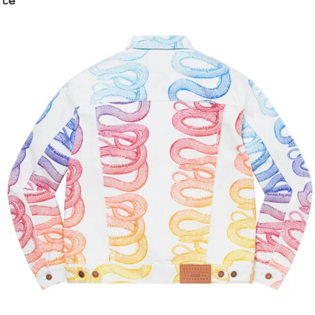 Supreme ヒステリックグラマー スネークデニムトラッカージャケット
