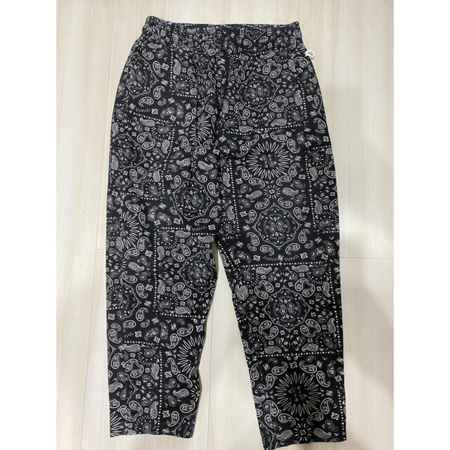 cookman chef pants paisley black XL 国内正規