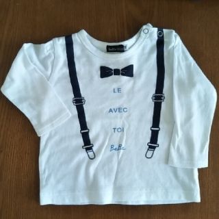 ベベ(BeBe)の今月末まで♡　BeBe 男の子 80 ロンT　カットソー　Tシャツ(Ｔシャツ)