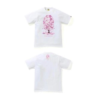 アベイシングエイプ(A BATHING APE)のbape  sakura tee  サイズ：M(Tシャツ/カットソー(半袖/袖なし))